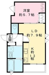 リッジ代沢の物件間取画像